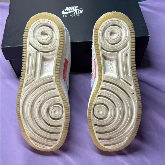 Nike AF1 Shadow Sail/Doll-Hydrogen Blue - Picture 6 of 7